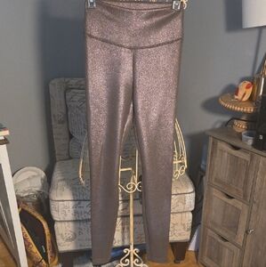 White House Black Market Metallic Bronze Leggings